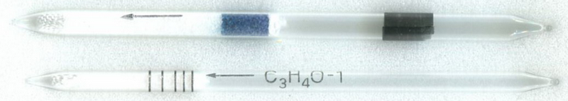 Индикаторная трубка Акролеин - фото 1 - id-p65018991