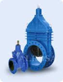 Задвижка чугунная 30ч39р с обрезиненным клином