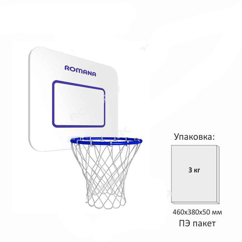 Щит баскетбольный для шведской стенки ROMANA КАРУСЕЛЬ - фото 1 - id-p51574014