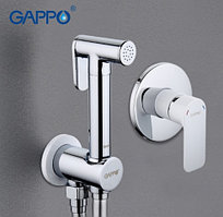 Gappo 7248-10 смеситель с гигиеническим душем, хром