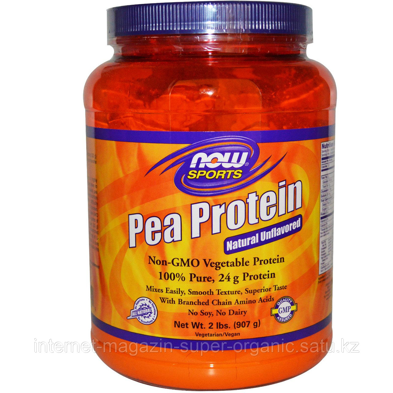 Протеин гороха, 907 г, (Pea protein), Now Foods