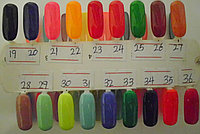 Гель краски Yilin для дизайна ногтей