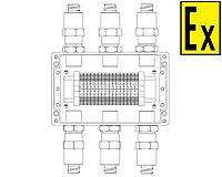 КВМК 1602 коробка коммутационная взрывозащищенная