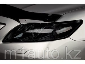 Защита фар /очки на Toyota Camry 50/Тойота Камри 50 2011- темная