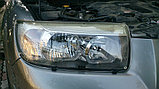 Защита фар /очки на Toyota Camry 50/Тойота Камри 50 2011- темная, фото 3