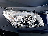 Защита фар/очки на Toyota Land Cruiser 200/Тойота Ланд Крузер 200 2009-2012 прозрачная, фото 3