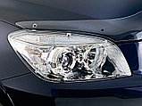 Защита фар/очки на Toyota Land Cruiser 200/Тойота Ланд Крузер 200 рестайлинг 2012- темная, фото 2