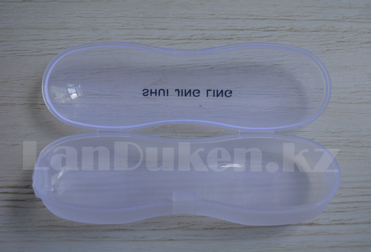 Очки для плавания в пластиковом чехле с берушами, синие - фото 10 - id-p65064887