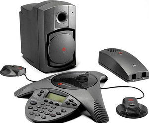 Аналоговый конференц-телефон Polycom SoundStation VTX 1000(with 2 mics, 1 subwoofer)(2200-07142-122)