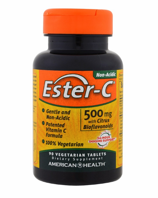 American Health, Ester-C, 500 мг, 90 вегетарианских таблеток