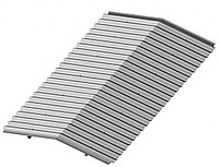 Кассетная крыша с гофрированными листами (ridge cassette, with corrugated sheet)