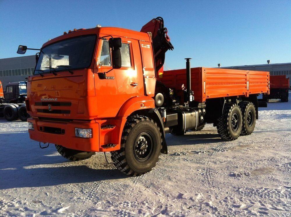 Камаз 43118 6х6 г/в 2019 ЕВРО 5 с КМУ PALFINGER PK 17001 SLD 1