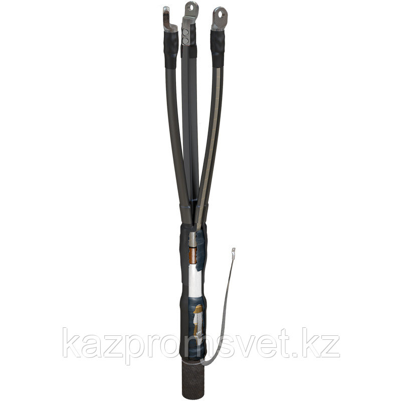 Концевая кабельная Муфта 3 КВТп-10 (25-50) c наконечниками (комбинированный комплект заземления) ЗЭТА - фото 1 - id-p64854863