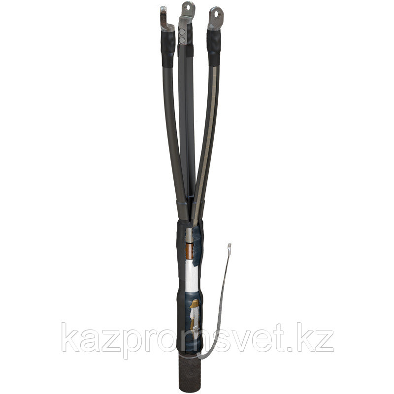 Муфта 3 КВТп-10 (150-240) нг-Ls c наконечниками (комбинированный комплект заземления) ЗЭТА