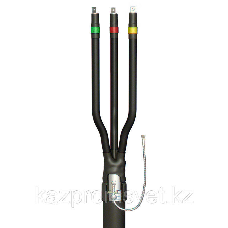 Термоусаживаемая кабельная Муфта 4 КВТп-1  (25-50) с наконечниками РЭС(Нск) ЗЭТА