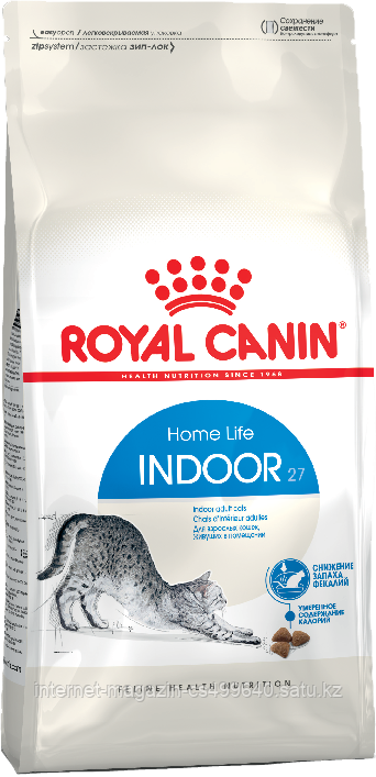 Royal Canin Indoor сухой корм для кошек живущих в домашних условиях