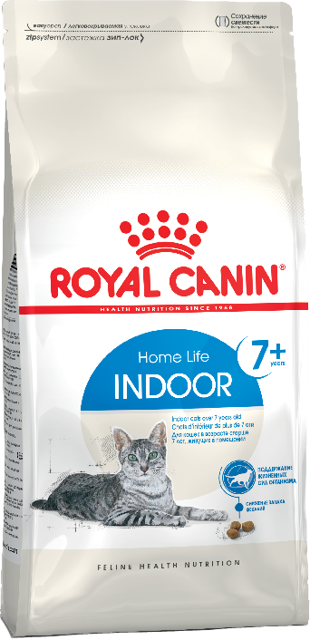 Royal Canin Indoor +7 сухой корм для  кошек  от 7 лет и старше живущих в помещении