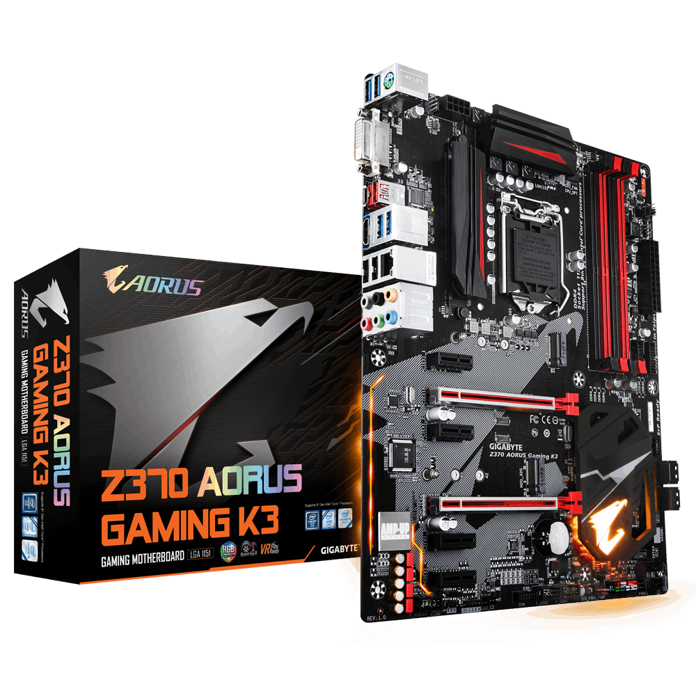 Материнская плата Gigabyte Z370 AORUS Gaming K3