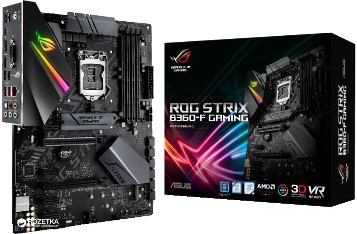 Материнская плата Asus ROG STRIX B360-F GAMING