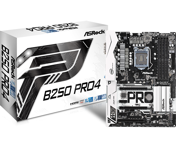 Материнская плата ASRock B250 PRO4
