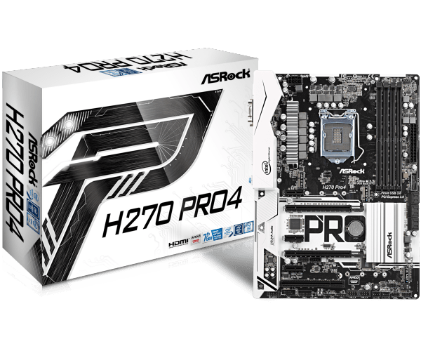 Материнская плата ASRock H270 PRO4