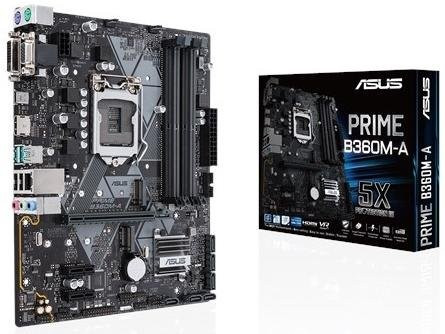 Материнская плата ASUS PRIME B360M-A