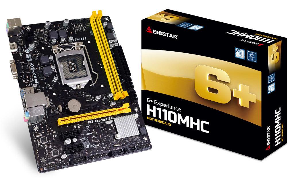 Материнская плата Biostar H110MHC