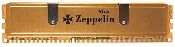 Оперативная память DDR4 PC-19200 (2400 MHz) 8Gb Zeppelin XTRA <512x8, Gold PCB, радиатор>