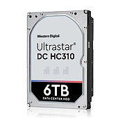 Жёсткий диск HDD 6 Tb Western Digital Ultrastar HUS726T6TALE6L4 3.5" 7200rpm 256MB 7200RPM SAS