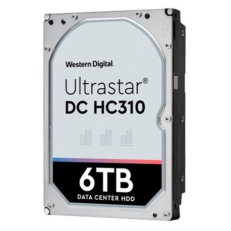 Жёсткий диск HDD 6 Tb SATA 6Gb/s Western Digital Ultrastar HUS726T6TALE6L4 3.5" 7200rpm 256Mb