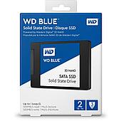 Твердотельный накопитель 2000GB SSD WD WDS200T2B0A Серия BLUE 3D NAND 2.5” SATA3