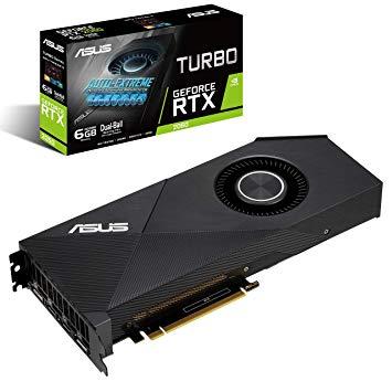 Видеокарта ASUS GeForce RTX2060 GDDR6 6GB 192bit TURBO-RTX2060-6G