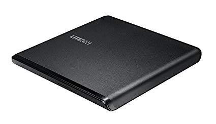Внешний привод LiteOn ES1 Ultra-Slim Portable DVD Writer 13, 5мм Вес 220 грам USB2.0/3.0 Черный