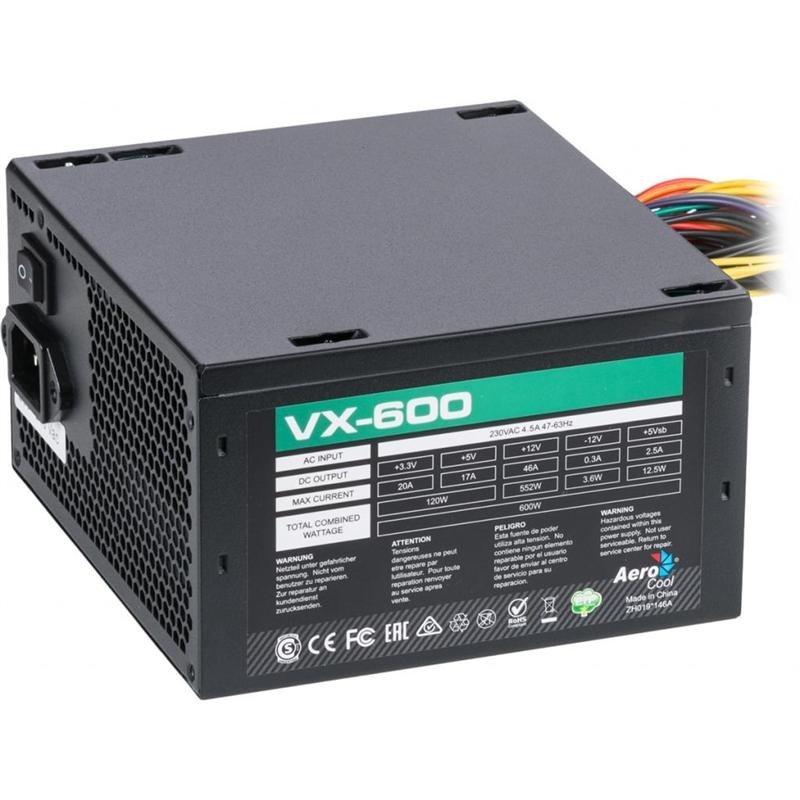 Заказать Блок питания Aerocool VX PLUS 600 в Алматы - 65094780