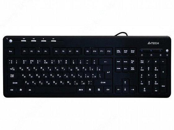 Клавиатура A4tech KD-126 USB, White, LED-подсветка клавиш