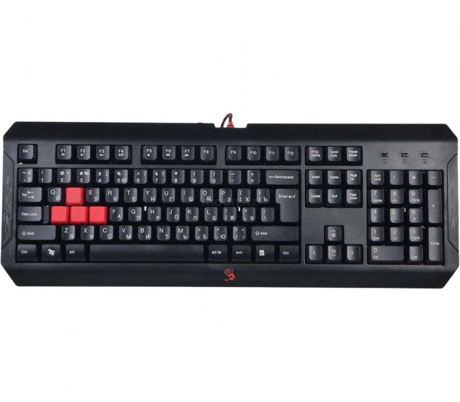 Клавиатура игровая Bloody Q100 USB