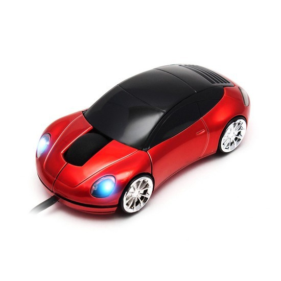 Мышь, X-Game, CM-02OUR, Оптическая 800dpi, USB, Виде машины, Красная