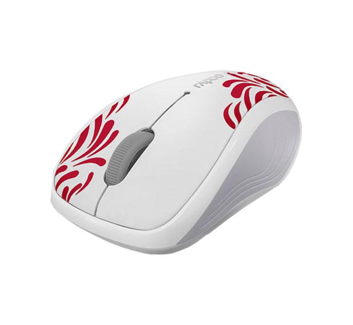 Мышь, Rapoo, 3100p, 5G, Оптическая, 1000dpi, 5.8 ГГц, Беспроводной 2.4 ГГц