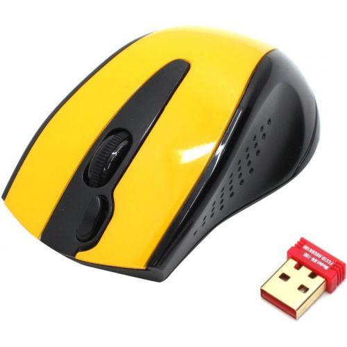 Мышь беспроводная A4tech G9-500F-2 BLACK-YELLOW Оптическая 2,4G USB 1000 dpi