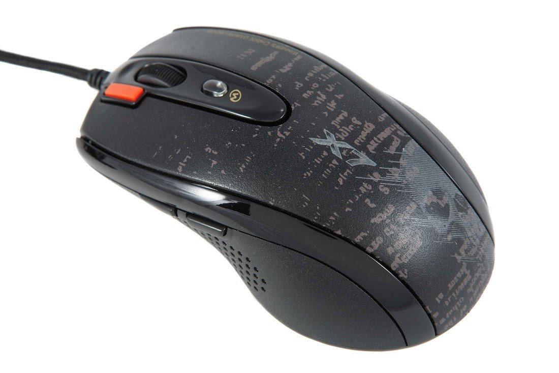 Мышь игровая A4tech X7 F5 BLACK Оптическая USB 3000 dpi
