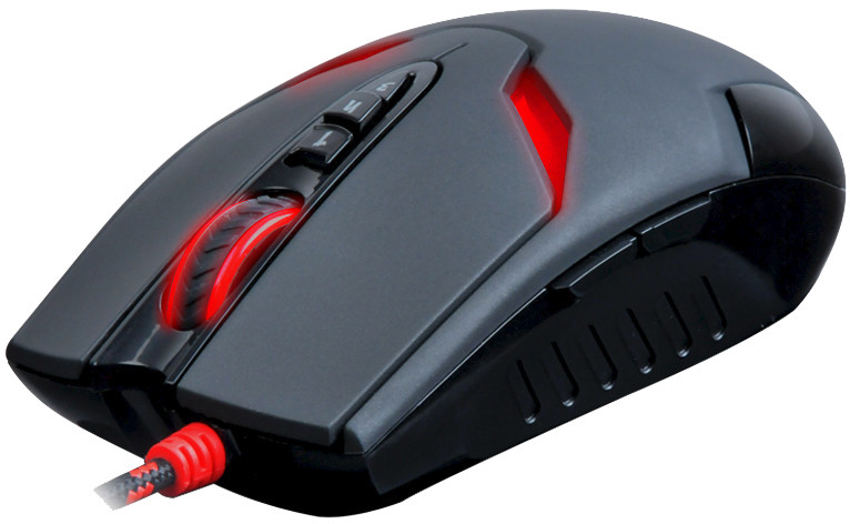 Мышь игровая Bloody V4M BLACK Оптическая USB 3200 dpi
