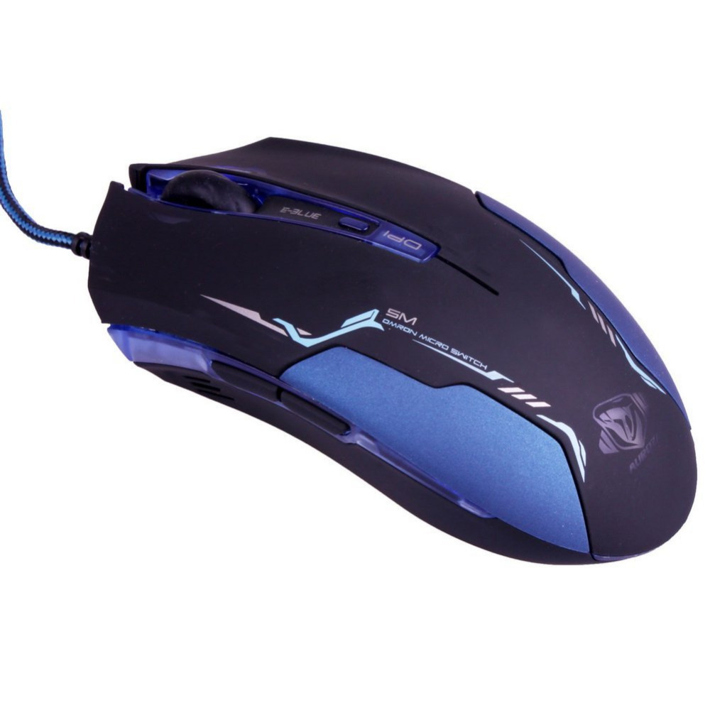 Мышь, E-Blue, Auroza EMS144BK, Оптическая, 500/1750/2500/3500dpi