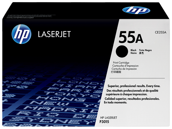HP CE255A Black Print Cartridge