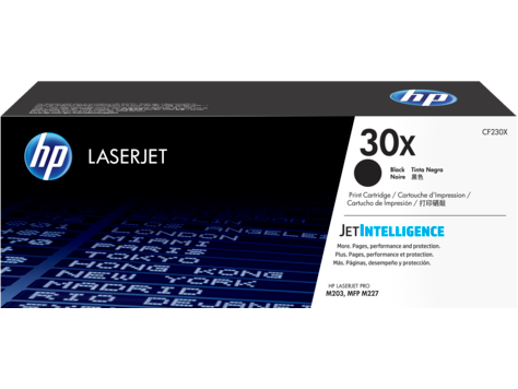 Тонер-картридж HP LaserJet 30X, черный (CF230X)