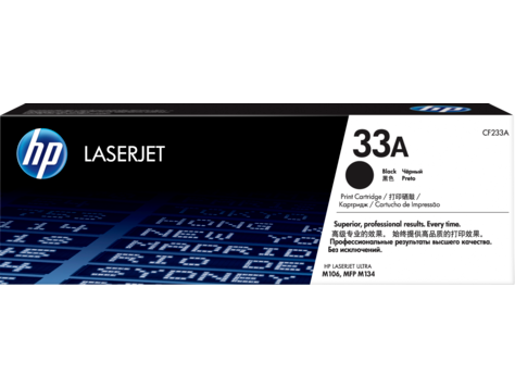 Тонер-картридж HP LaserJet 33A, черный (CF233A)