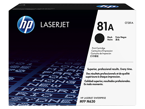 HP CF281A 81A Black Toner Cartridge