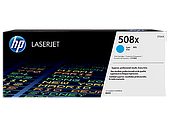 Тонер-картридж HP LaserJet 508X, голубой (CF361X)