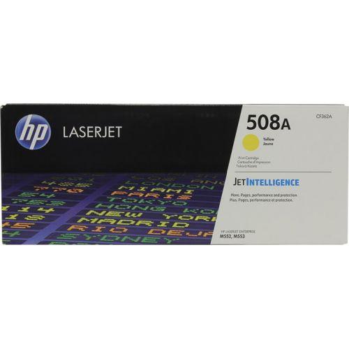 Тонер-картридж HP LaserJet 508A, желтый (CF362A)