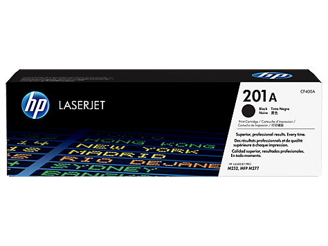 Тонер-картридж HP LaserJet 201A, черный (CF400A) - фото 1 - id-p65096394