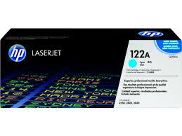 Тонер-картридж HP LaserJet 122A, голубой (Q3961A)